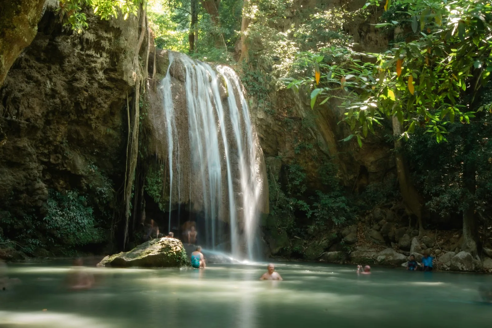 Tailandia — cascada de Erawan